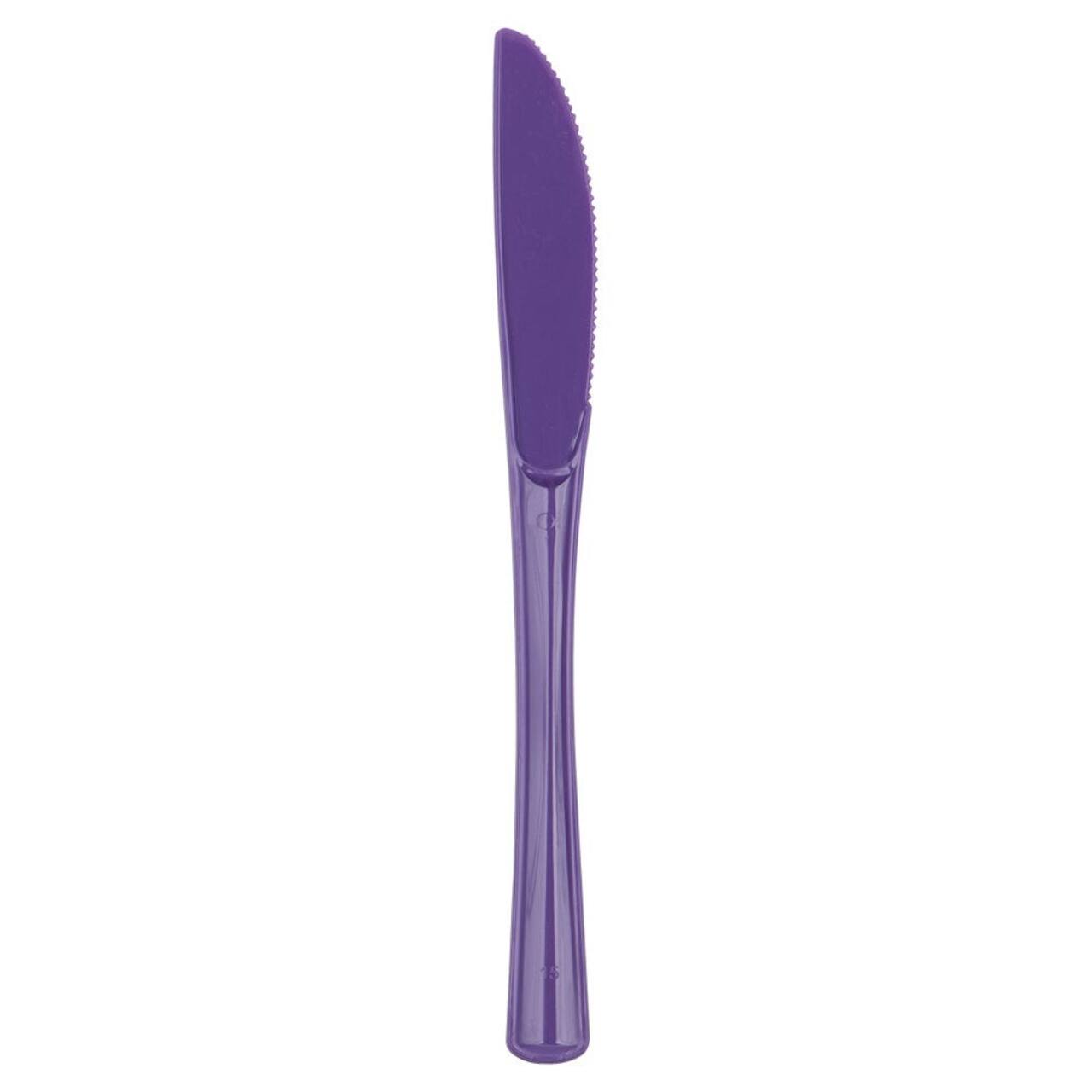 JAM Paper Premium Utensils Plastic Knives Party Pack, 48ct.